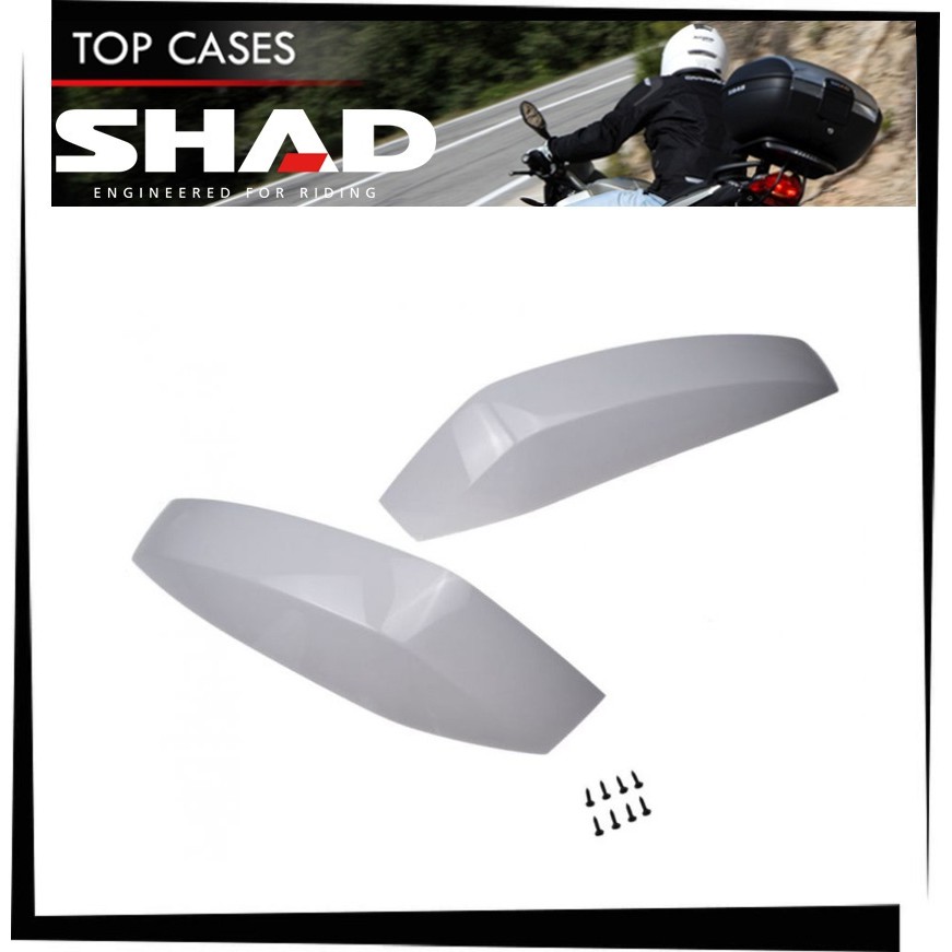 【TL機車雜貨店】SHAD 夏德 SH-36 SH36 白色側箱蓋色板 烤漆蓋板 飾蓋板 左右一對兩片