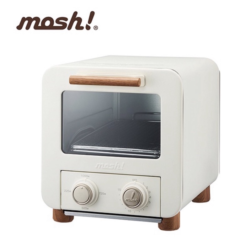 日本Mosh!電烤箱M-OT1 IV 象牙白