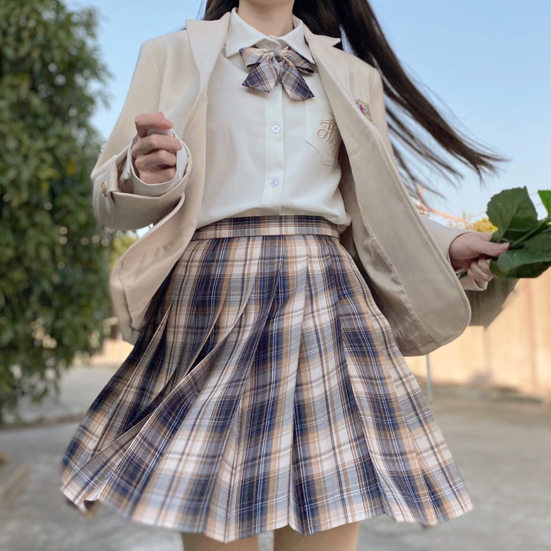 截團 小熊的裙 兔縫縫原創jk制服格裙 蝦皮購物