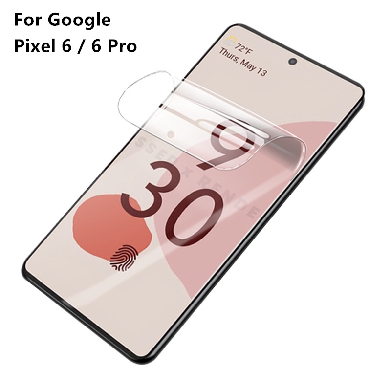【適用於】Google谷歌Pixel 6 Pro滿版高清水凝膜 谷歌Pixel6Pro高清水凝膜保護貼 熒幕水凝貼膜