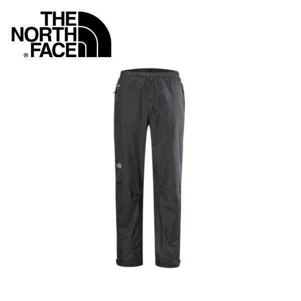 【The North Face 男 HV防水長褲《黑》】A58C-MF2/防水/透氣/長褲/戶外/登山/休閒/悠遊山水