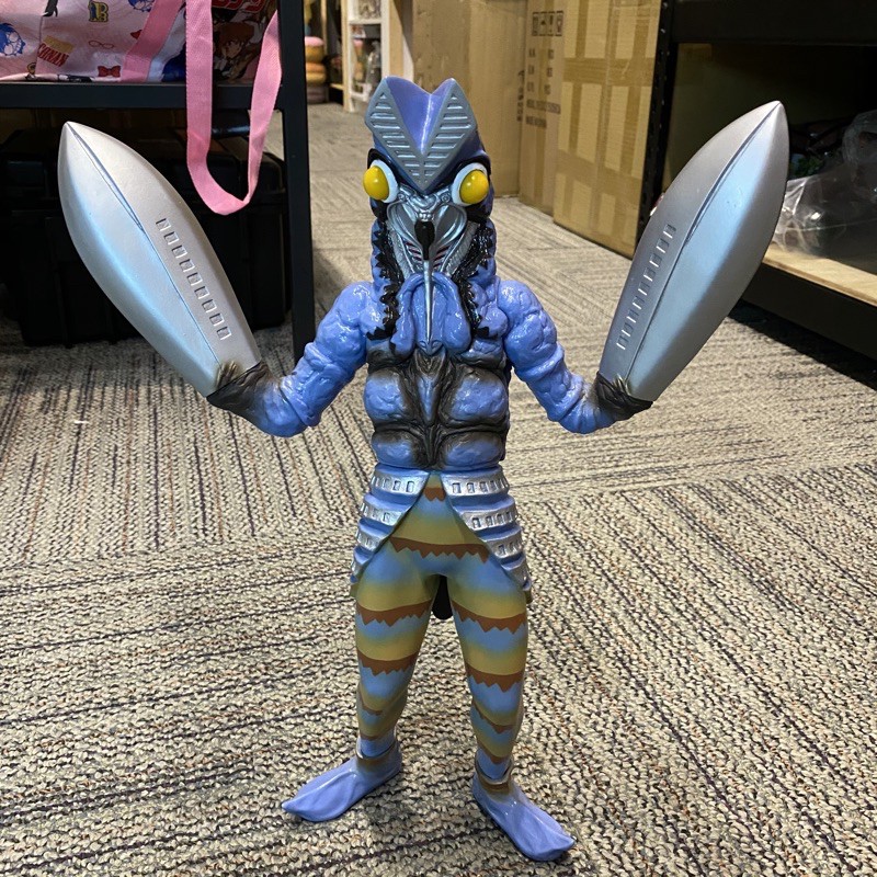 奧司玩具巴爾坦星人37公分高toru Catcher Dx 大號軟膠奧特曼ultraman 宇宙忍者 蝦皮購物