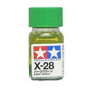 神通模型 田宮 TAMIYA 80028 X-28 油性 亮光 公園綠 Park Green 10ml
