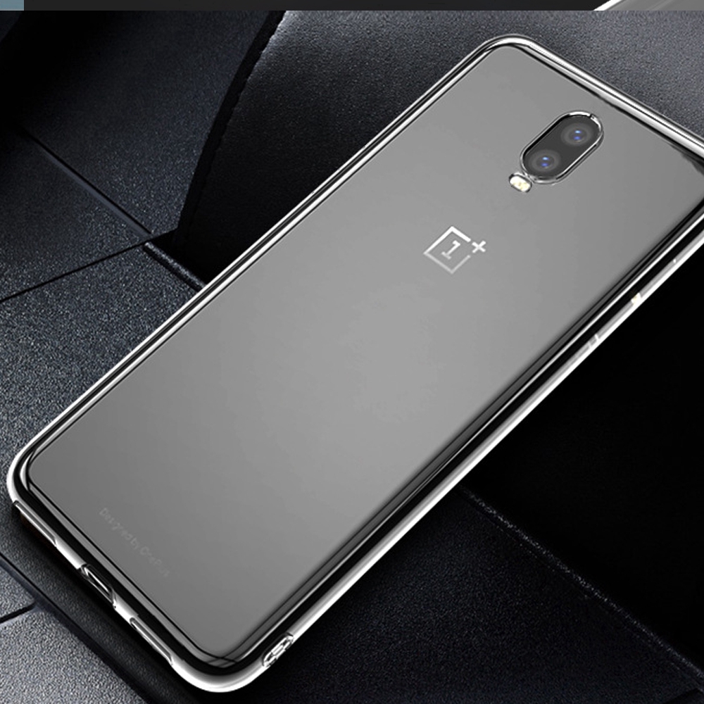 ONEPLUS 外殼一加 7T Pro/7T/6T/6/5T/5/3 透明 TPU 防震軟殼保護套一加 7/7 Pro