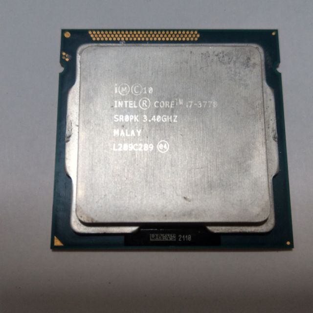 Intel Core i7-3770    二手  CPU   含風扇 裸顆  狀況良好