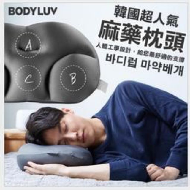 (送枕套)5D外銷新款專利款熱銷台灣韓國麻藥枕頭頸椎枕腰墊靠枕聚酯纖維豆腐枕酥胸枕