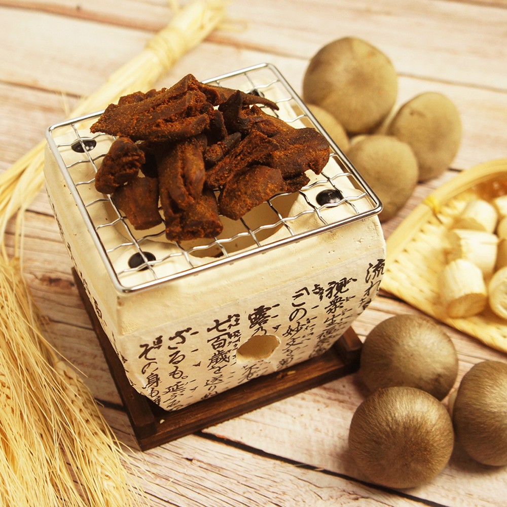 【午後小食光】台灣香菇燒100g 香菇乾 蛋素 五香素肉乾