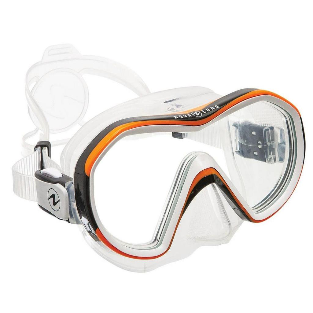 【免運】AQUALUNG REVEAL X1 單面鏡 浮潛水肺 潛水面鏡大視野 送面鏡帶