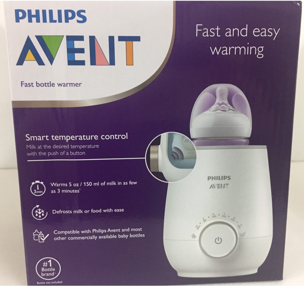 最新美國原裝-飛利浦新安怡Philips Avent Bottle Warmer快速溫奶器 SCF358/00 可定溫