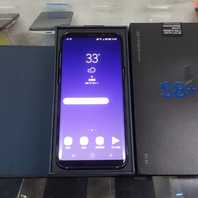 Samsung galaxy S8+ S8 plus 6.2吋 64G 智慧型手機(薰紫灰 )SM-G955FD