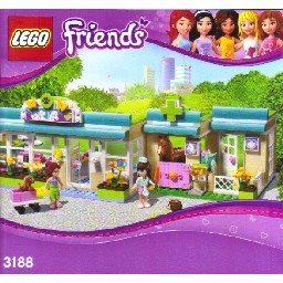 lego friends vet 3188