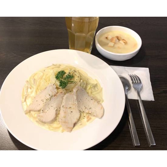 香草雞肉義大利麵 燉飯 花屋咖啡早午餐 蝦皮購物
