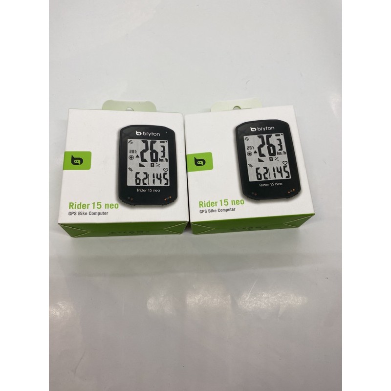 新款Bryton  Rider 15 neo E C GPS自行車智慧訓練記錄器