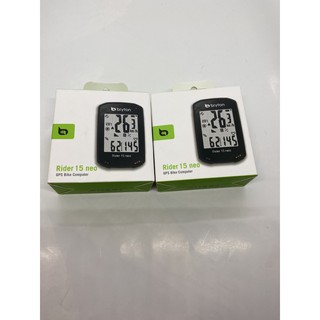 新款Bryton Rider 15 neo E C GPS自行車智慧訓練記錄器