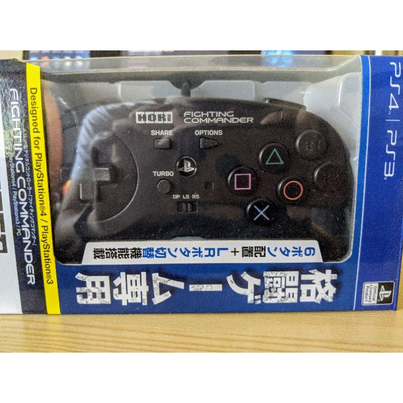 PS4/PS3/PC 通用 HORI 格鬥手把 黑色 PS4-044 二手 可連發 玩家愛用