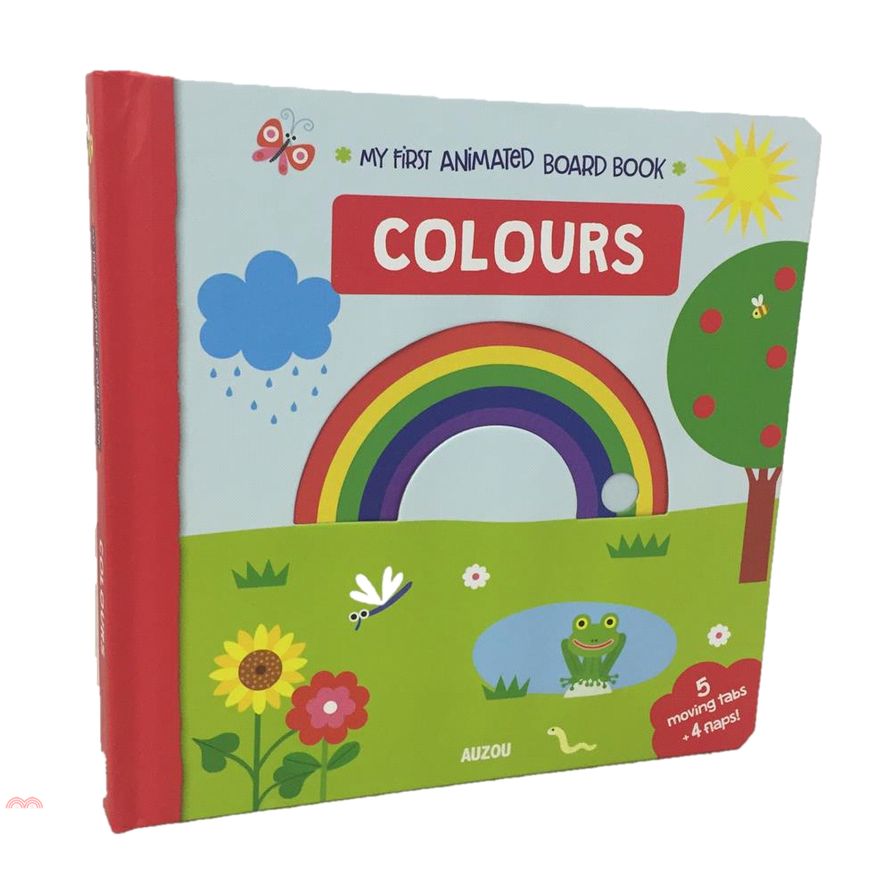 My First Animated Board Book：Colours 我的第一本推拉小書：顏色篇（外文書）