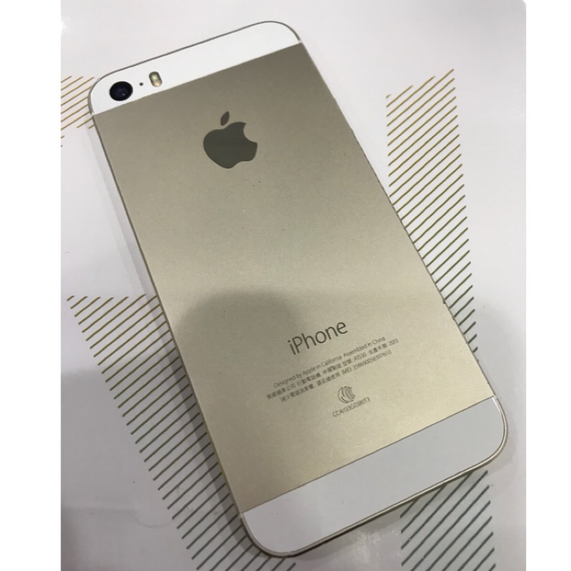 【 出售 sell】中古 iPhone 5S 16G 金色