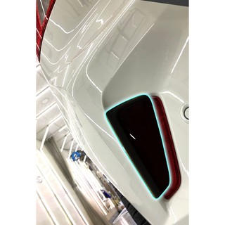 小馬汽車工坊 Ford Focus MK4 Lommel 燻黑後反光片 DIY燈膜