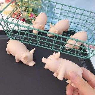 韓國ins日本小豬膠皮公仔