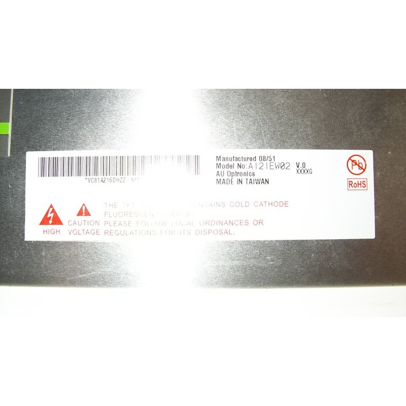 漾屏屋 友達a121ew02 12 1 Wxga 1280 X 800 筆電面板 蝦皮購物