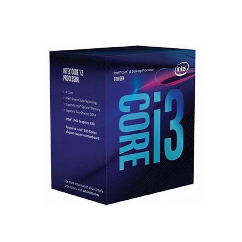 Intel 盒裝 Core i3-9100F 中央處理器 無內顯