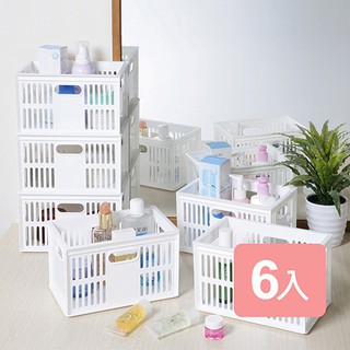 《真心良品》KEYWAY 聯府 托斯卡萬用收納籃4L-6入 總理萬用籃 置物籃 臺灣製