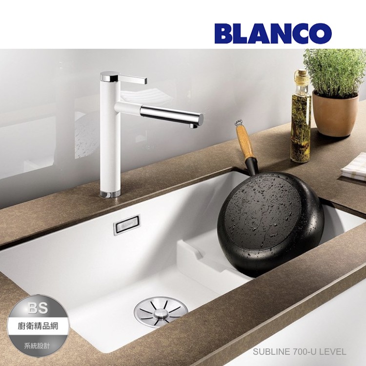 Bs Blanco 結晶花崗石subline 700 U Level 廚房水槽花崗岩流理台 蝦皮購物