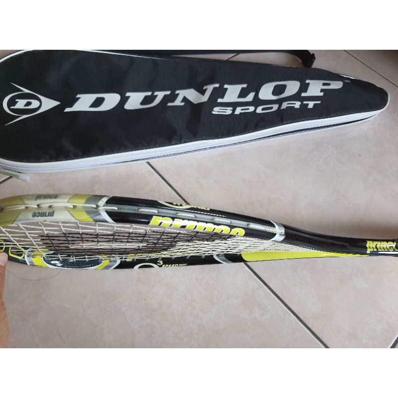 DUNLOP 壁球拍 贈球《輕量，含線重 156g》【tw3360專屬下標】