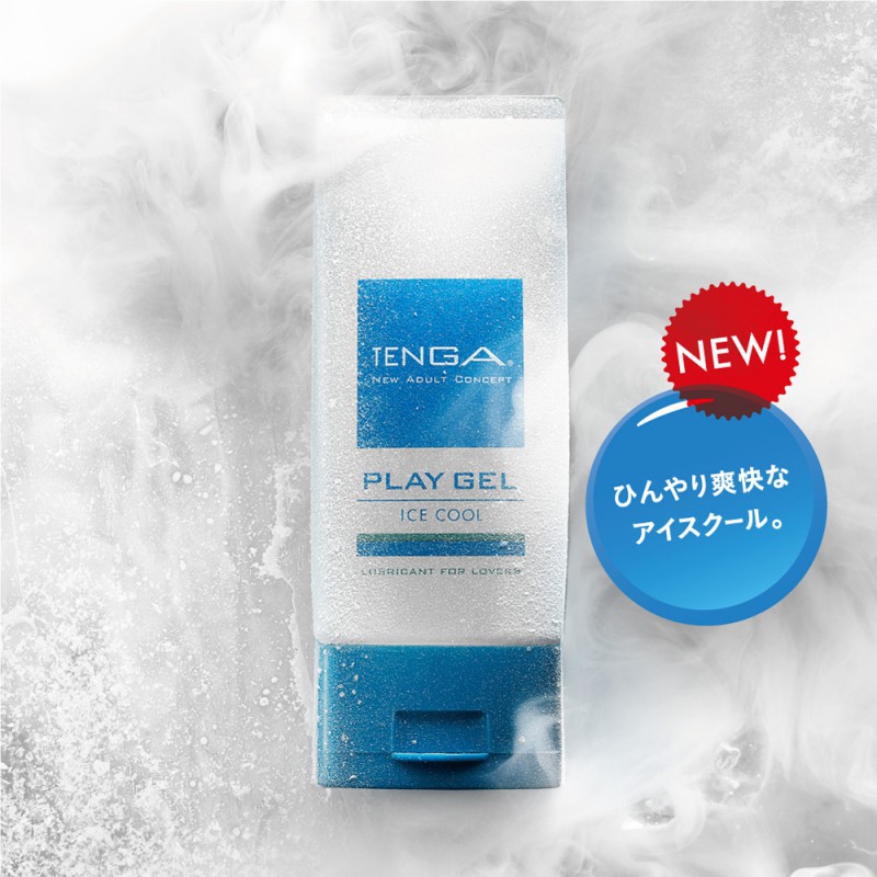 贈潤滑液 日本TENGA PLAY GEL ICE COOL 潤滑液 160ml 藍色 清涼滑順 情趣用品其他情趣精品