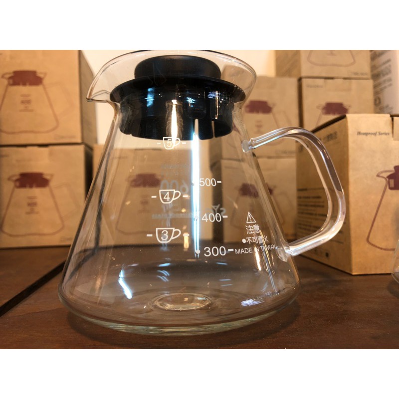 Syg 台玻耐熱玻璃咖啡壺600ml 玻璃把手 質感優良有刻度咖啡壺台灣製造玻璃壺花茶壺咖啡壺手沖下壺 蝦皮購物
