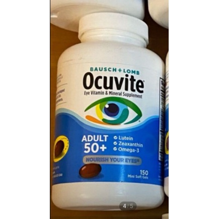 Ocuvite 博士倫 吾維康 金盞花 葉黃素150顆