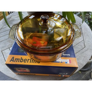 樂美雅 Luminarc 法國製 八角湯鍋 2L 法國茶色湯鍋 Luminarc Amberline 琥珀色