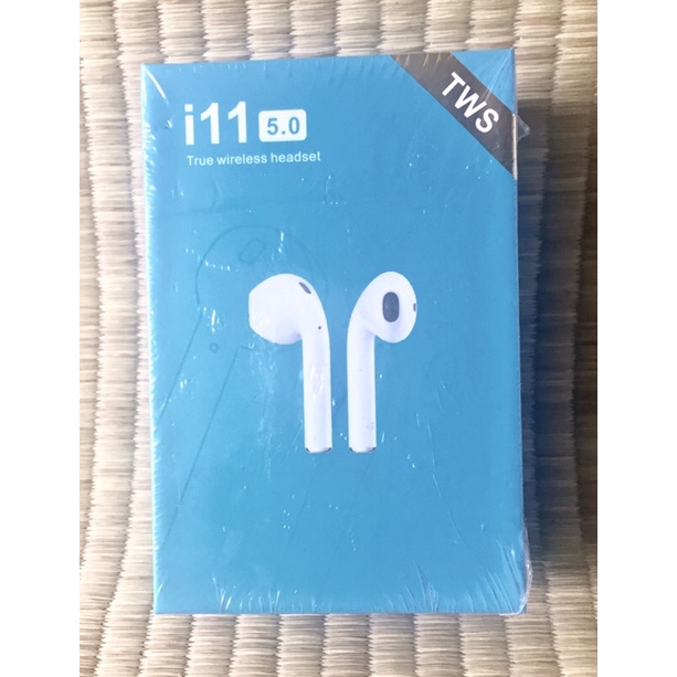 藍芽耳機i11 TWS-迷你無線耳塞式＆雙耳通話觸控耳機、帶彈窗、適用於蘋果安卓手機