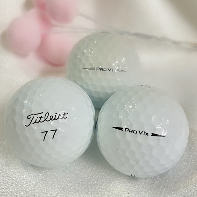 二手 泰特利斯特Titleist Pro V1（3層球）/Pro V1x（4層球)高爾夫球 Golf 練習球