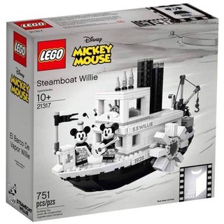 【群樂】盒組 LEGO 21317 Steamboat Willie 現貨不用等