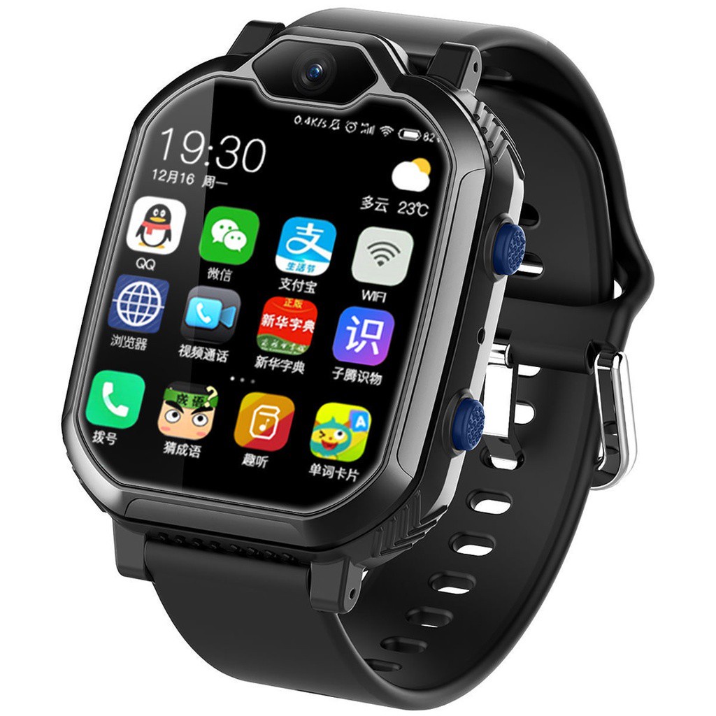 智慧手錶⌚ FB來電心率血氧運動藍牙智慧智能穿戴手錶手環男女電子錶對錶交換禮物4G全網通小學生天才兒童電話手錶可視頻通話