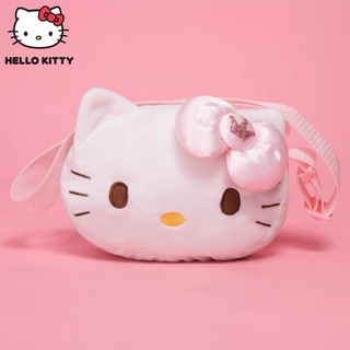 正品 可愛Hello Kitty斜挎包包 毛絨小包