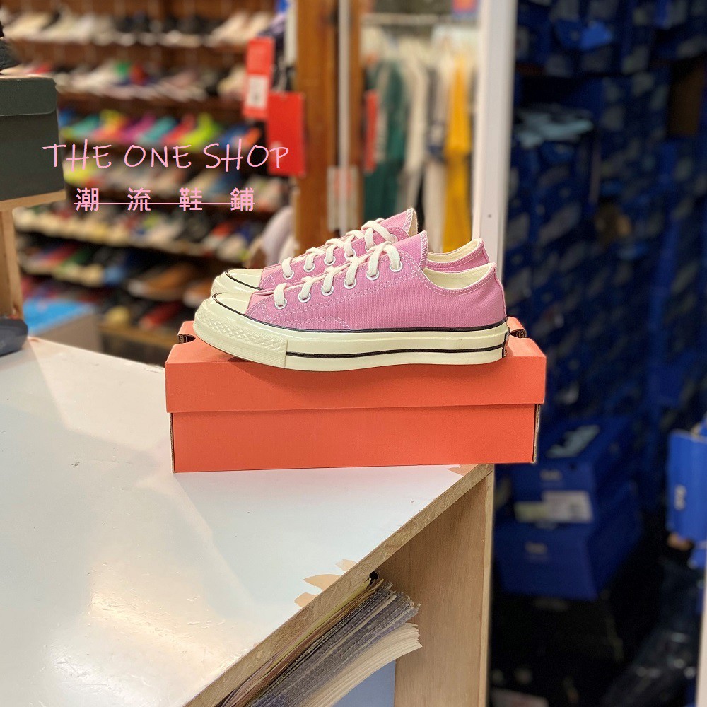 TheOneShop Converse 1970s 70s 粉色 粉紅色 低筒 帆布 三星標 復刻 164952C