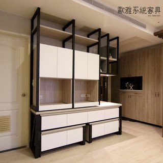 歐雅系統設計 鋁框旋轉式收納桌椅室內設計系統家具裝潢免費丈量 蝦皮購物