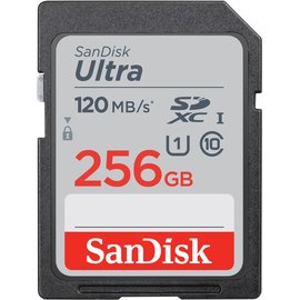 SanDisk 256G SDXC Ultra U1 C10 UHS 相機記憶卡(SDSDUN4-256G-GN6IN)