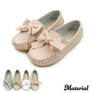 Material瑪特麗歐 童鞋 時尚甜美豆豆鞋 18-22 T31903