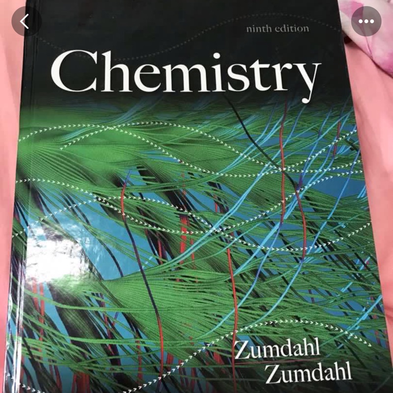 逢甲大學  Chemistry Zumdahl NInth Edition 大學 原文書 普通化學普通化學 #換你當學霸
