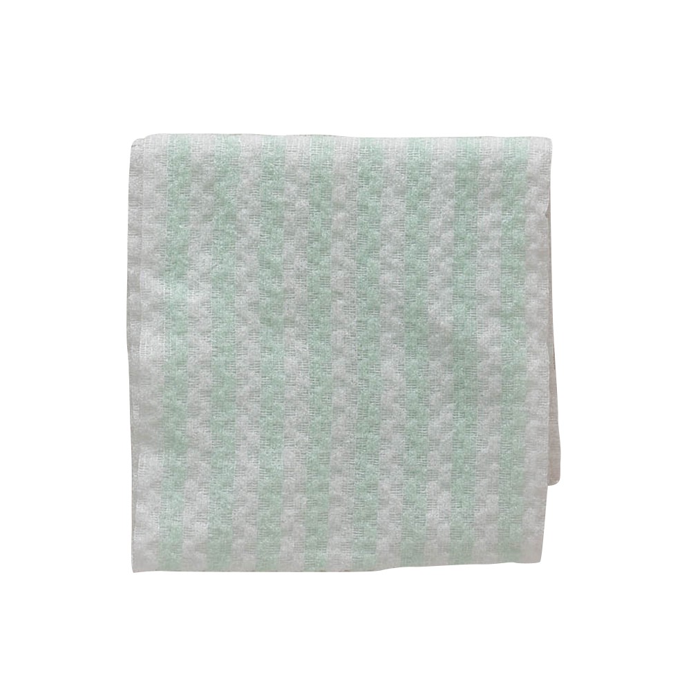 【生活工場】綠白條紋沐浴巾