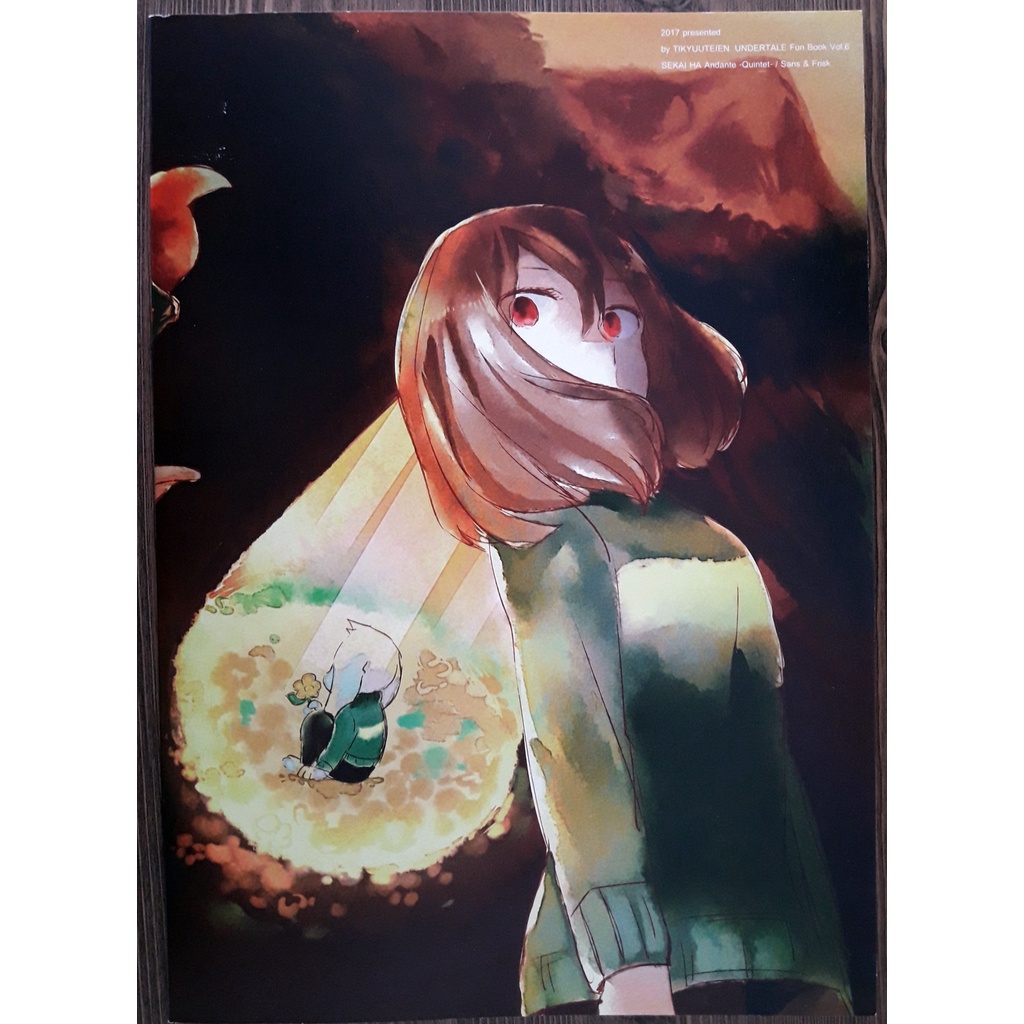 Undertale同人誌 世界はアンダンテ Quintet 地球庭園 蝦皮購物