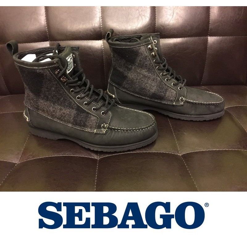 [begood]全新 正品 SEBAGO FILSON 黑 法蘭絨 長靴 2200 超取付免運 US10