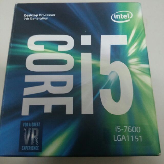 Intel core i5-7600   kaby lake 第7代1151 4核心處理器