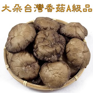 -大朵臺灣香菇(A級品)｜大朵冬菇- 黑皮冬菇，黑早品種，南投埔里產地直送，高品質，味道香，肉厚實，送禮自用倆相宜。