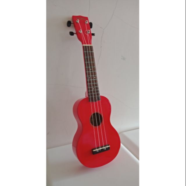 可議 / 二手 烏克麗麗 aloha ukulele 替換弦 調音器 pick pick夾 琴袋 購買證明