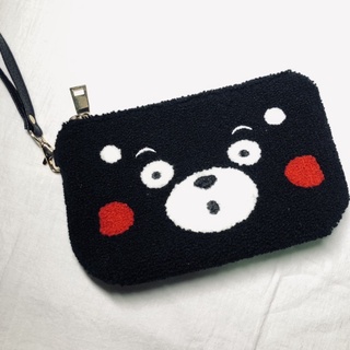 🐻日本熊本熊Kumamon毛絨大容量化妝包收納包收納袋