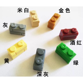 積木 城牆磚 MOC專用 積木散磚 城牆積木 （50顆裝）/ 相容 樂高 LEGO